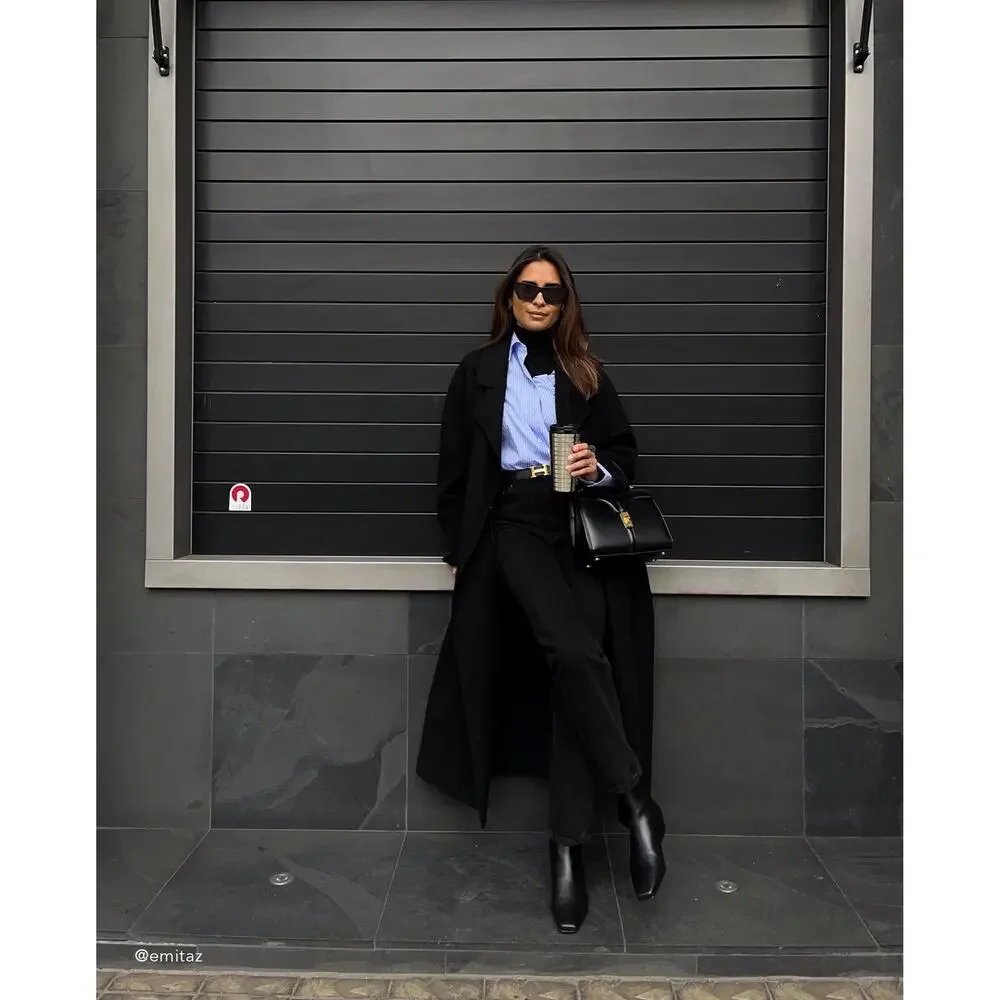 Flattered Rami Black Leather Boots - Picture 10 of 10